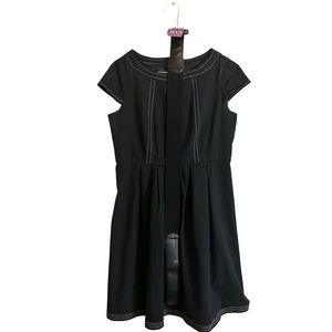 Emma & Michelle pleated mini dress with belt sz 12